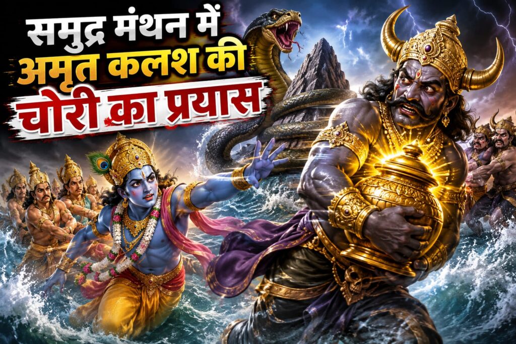 धन्वंतरि और अमृत कलश