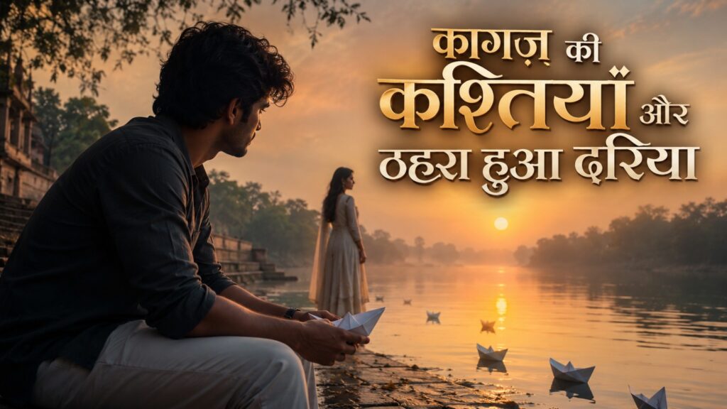 कागज़ की कश्तियाँ और ठहरा हुआ दरिया