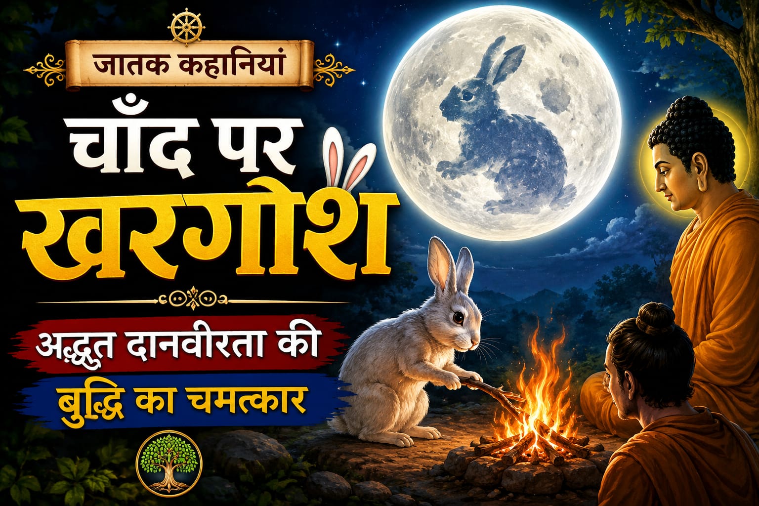चाँद पर खरगोश
