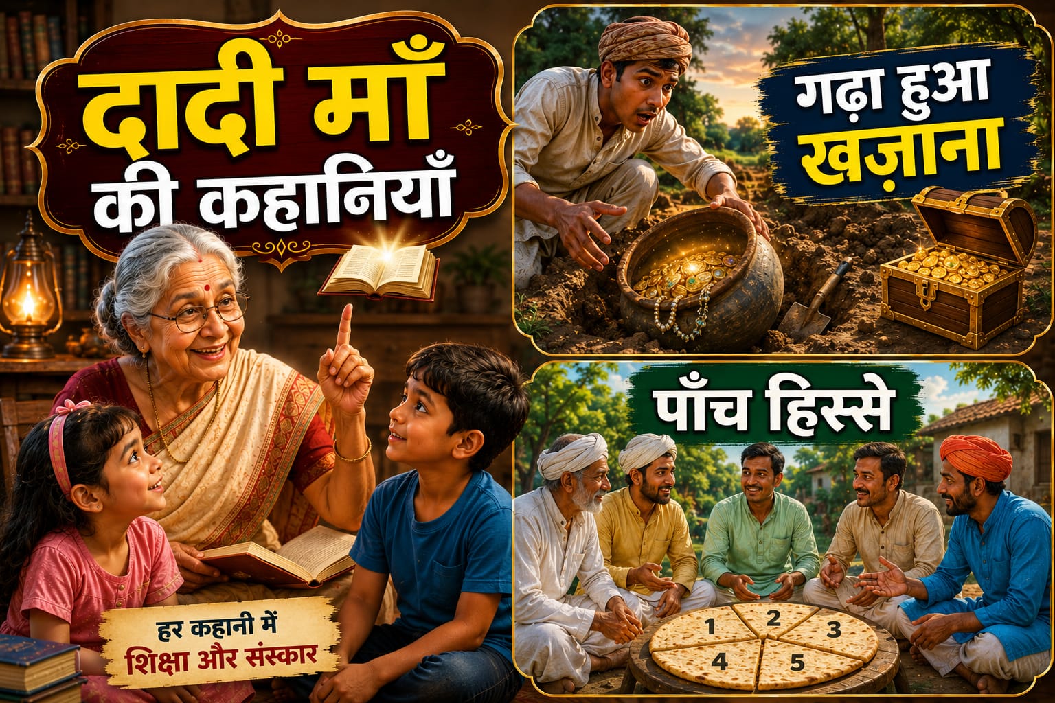 दादी माँ की कहानियाँ