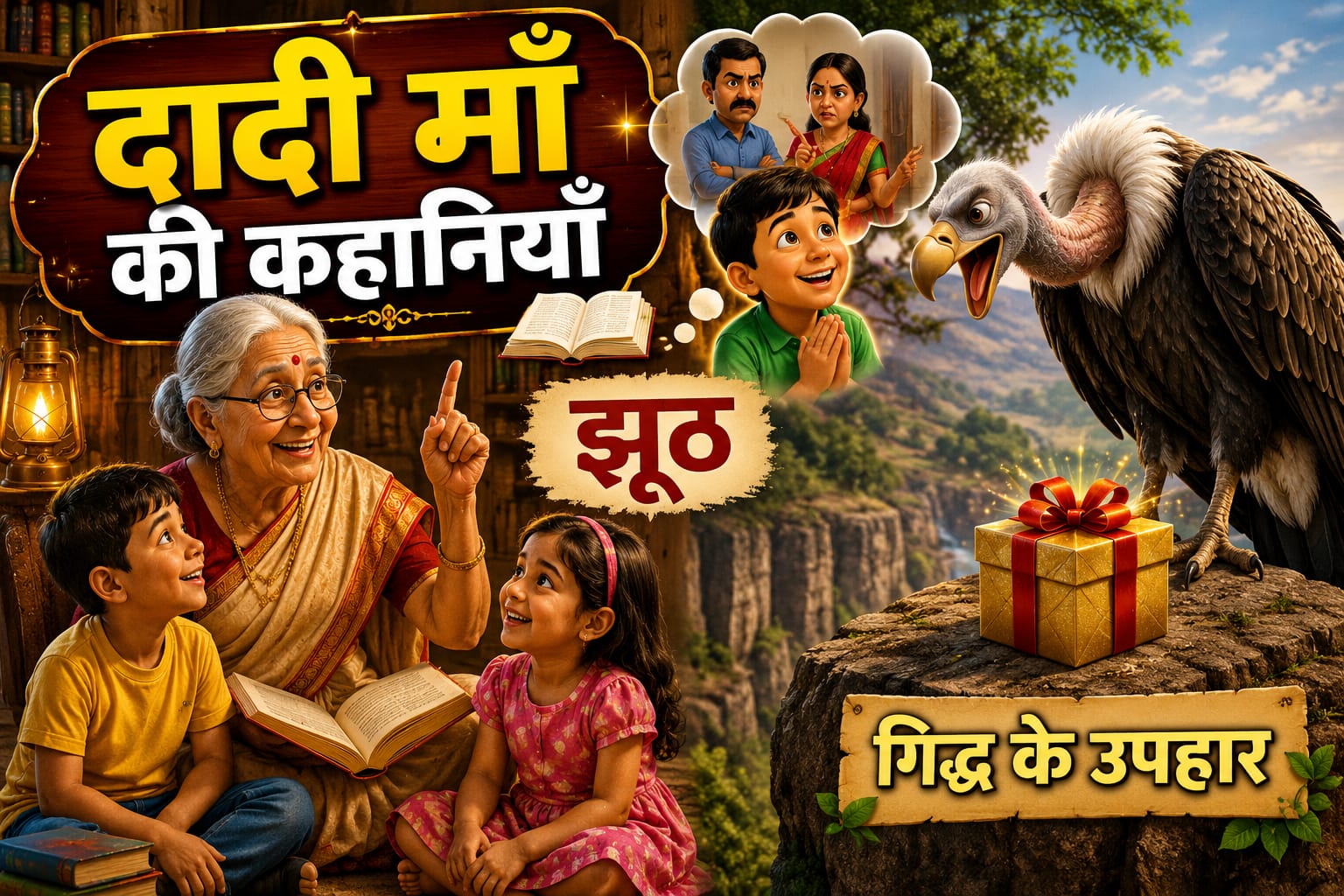 दादी माँ की कहानियाँ-झूठ