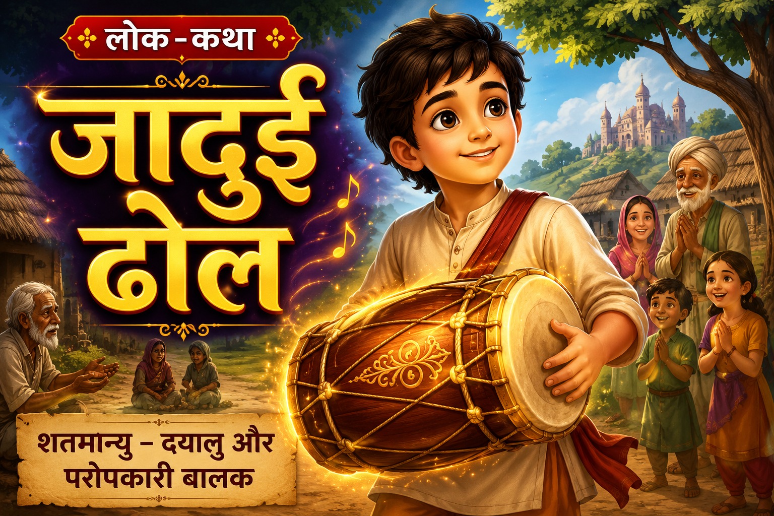 लोक-कथा : जादुई ढोल