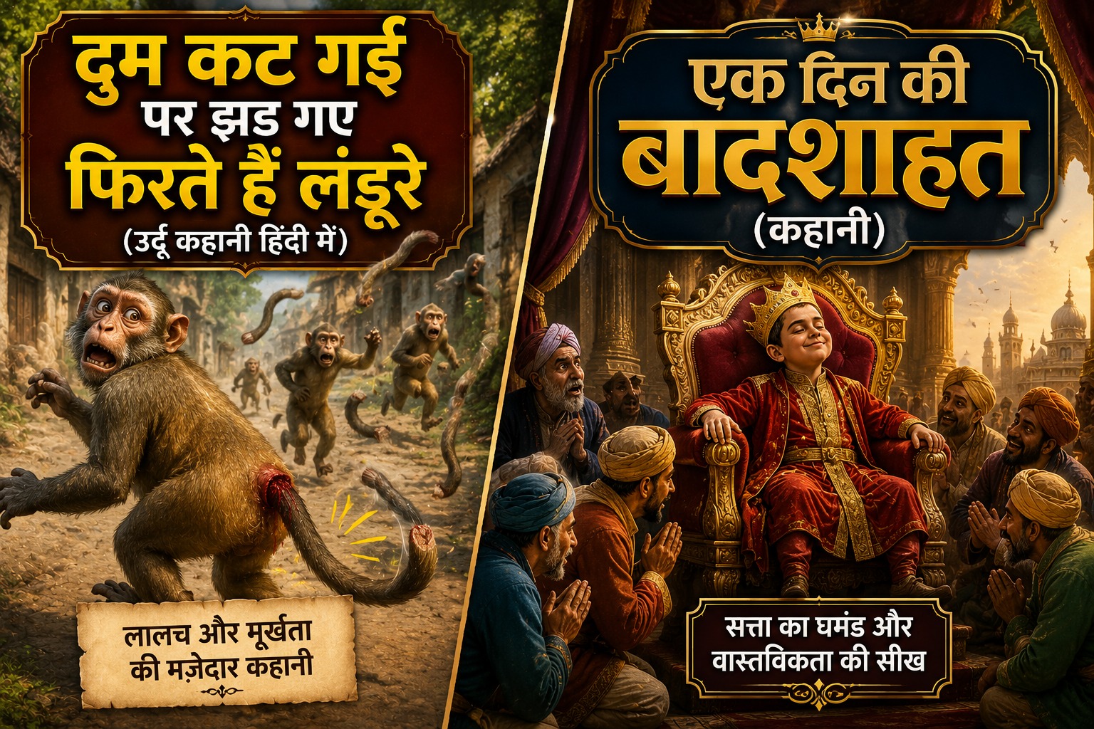दुम कट गई पर झड़ गए फिरते हैं लंडूरे