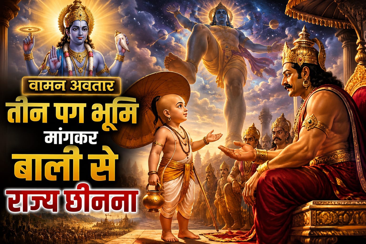 वामन और बलि