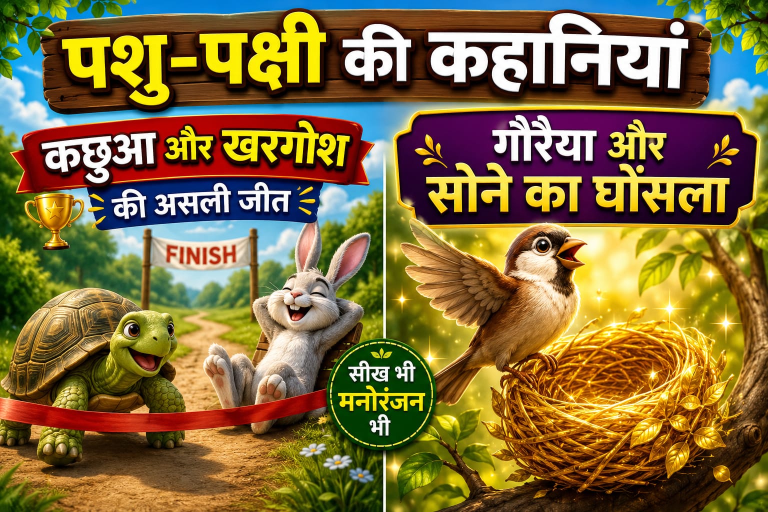 पशु-पक्षी की कहानियां