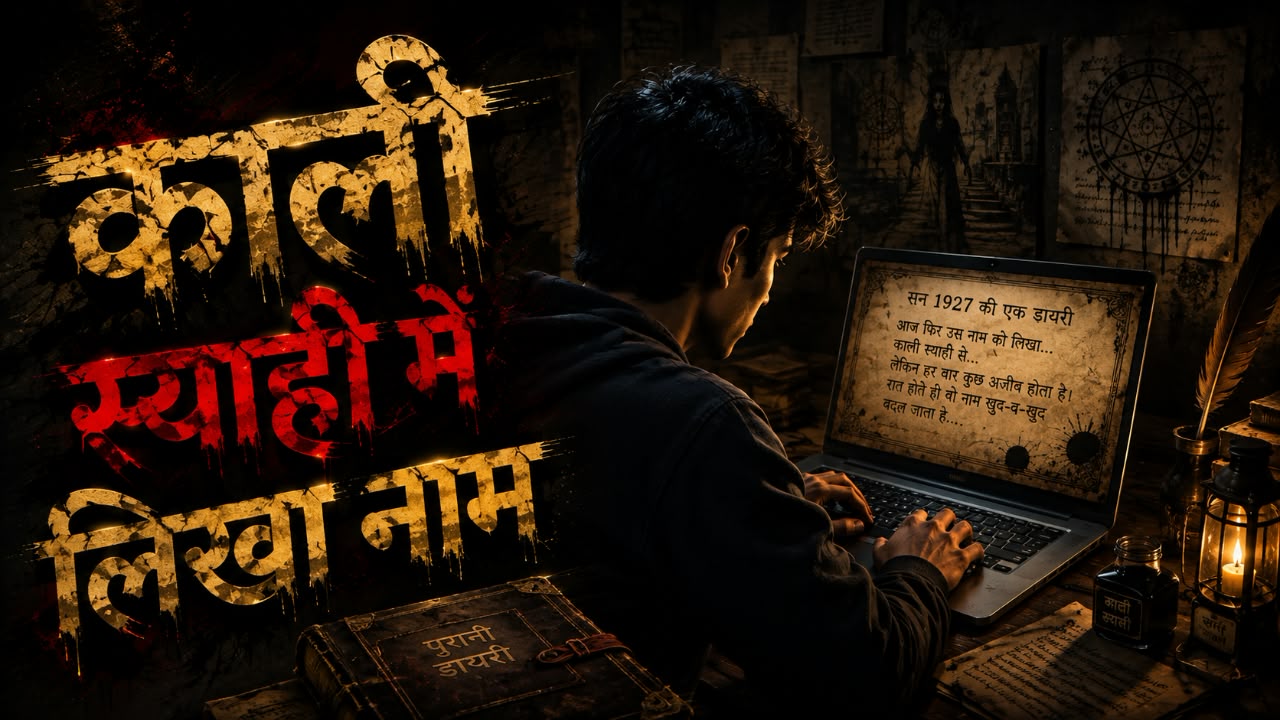काली स्याही में लिखा नाम